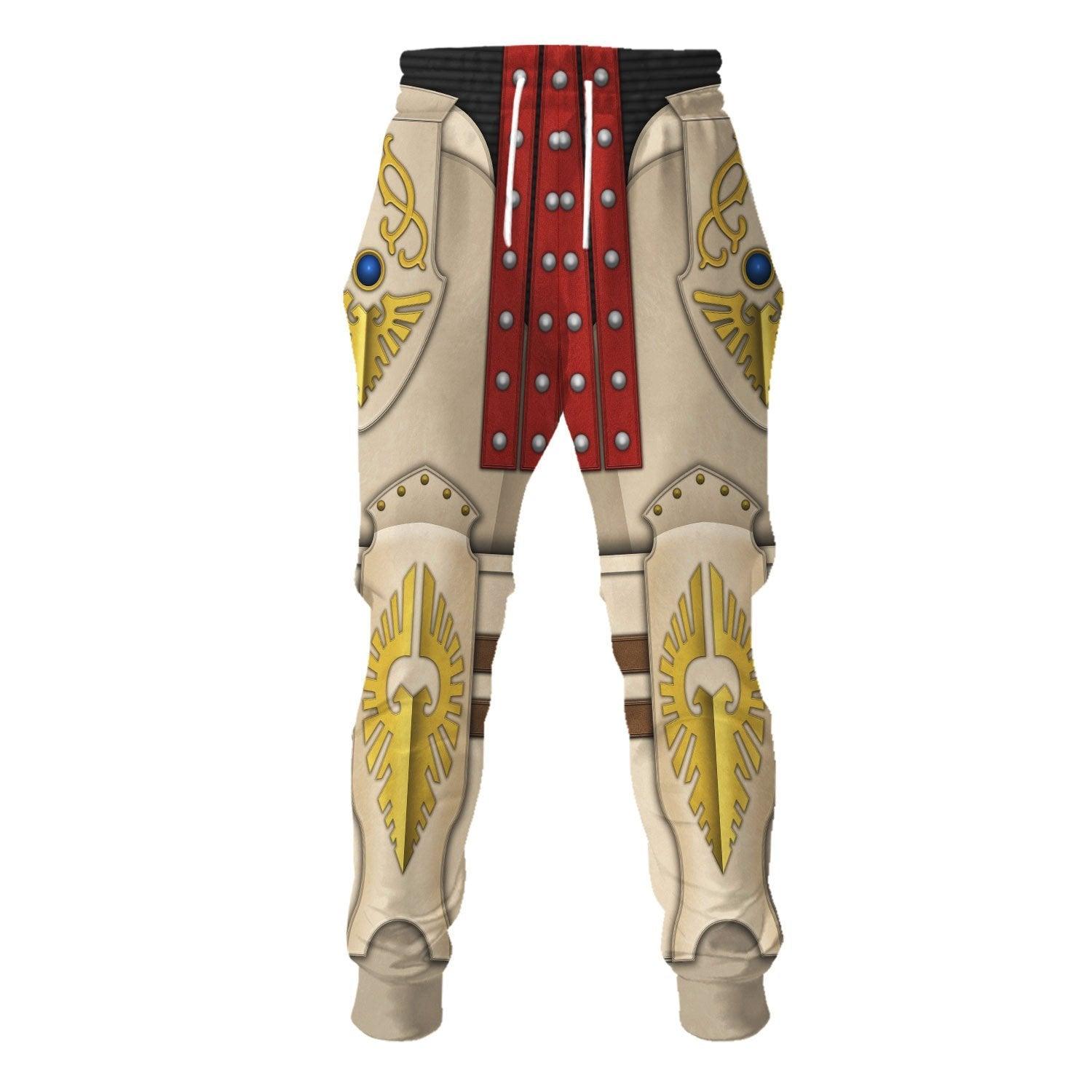 The Solar Watch Warhammer Costume Hoodie Jogger,The Solar Watch Space Marines Cosplay 3D Hoodie Pants, Warhammer 3D Tracksuit, Warhammer Game Outfit TQT3