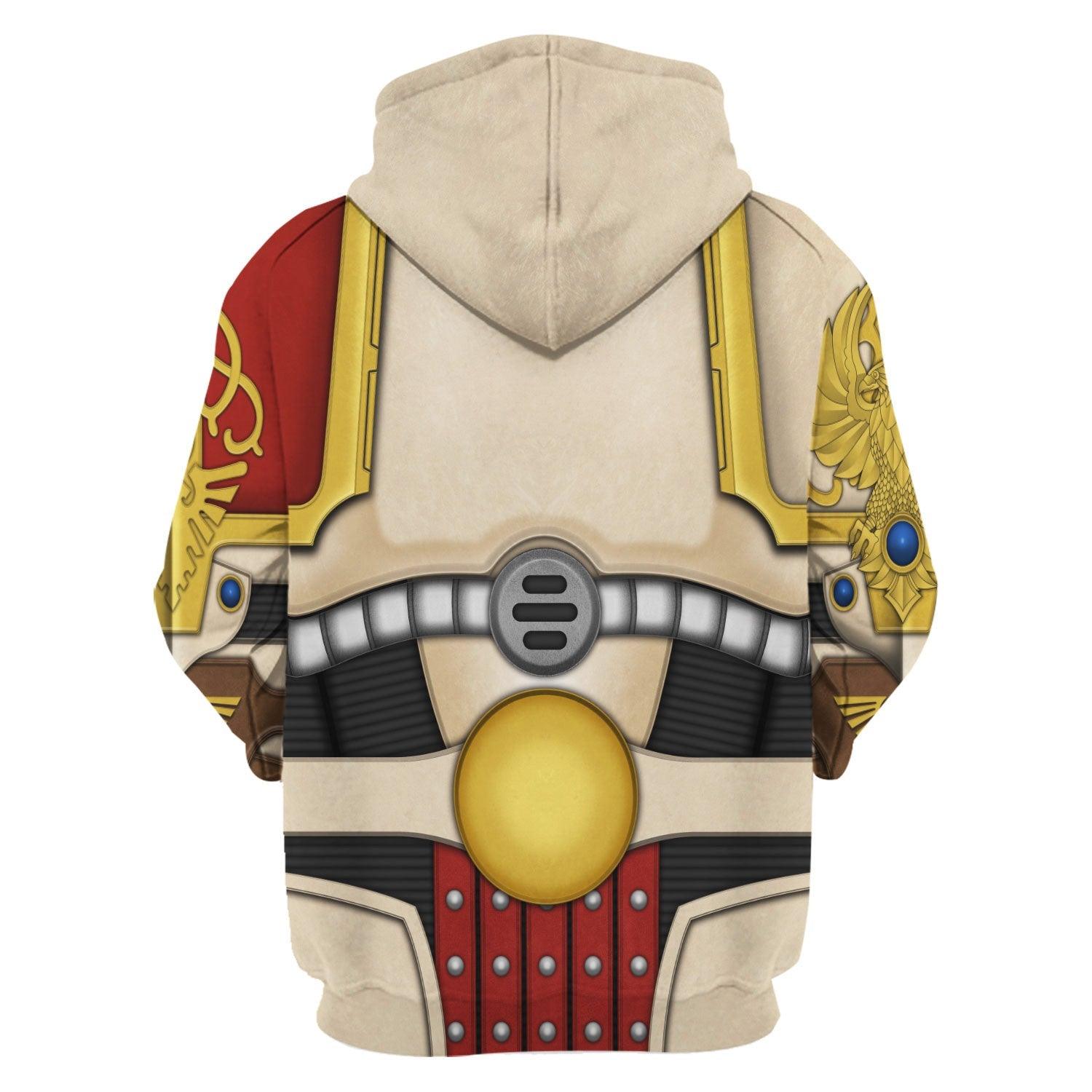 The Solar Watch Warhammer Costume Hoodie Jogger,The Solar Watch Space Marines Cosplay 3D Hoodie Pants, Warhammer 3D Tracksuit, Warhammer Game Outfit TQT3