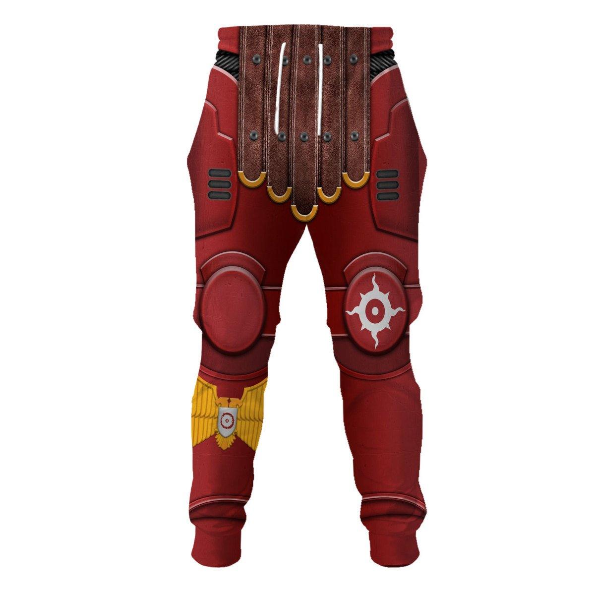 Thousand Sons Captain Warhammer Costume Hoodie Jogger, Thousand Sons Captain Space Marines Cosplay 3D Hoodie Pants, Warhammer 3D Tracksuit, Warhammer Game Outfit TQT1