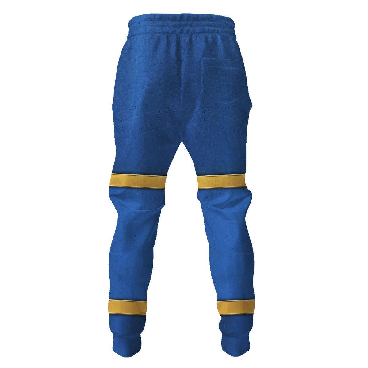 Thousand Sons Legion Colour Scheme Warhammer Costume Hoodie Jogger,Thousand Sons Legion Colour Scheme Marines Cosplay 3D Hoodie Pants, Warhammer 3D Tracksuit 