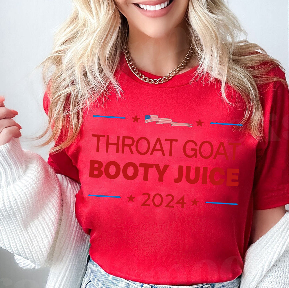 Throat Goat Booty Juice 2024 T Shirt, Sweatshirt v2, Hoodie, Tank Top, Trending Shirt