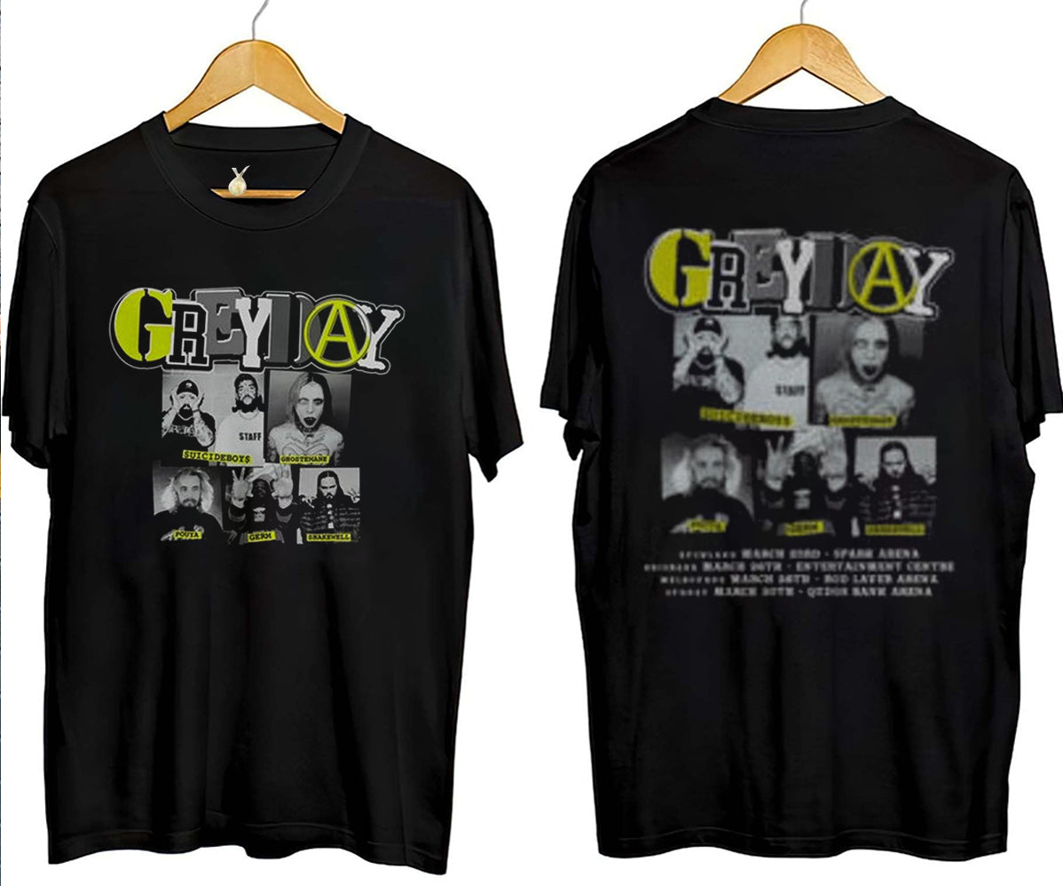 Trend Greyday 2024 North American Tour 2side shirt, Suicideboy G59 Tee V7, City Morgue Tshirt, Suicideboy Merch, Music Tour 2024 Gift, Gift For Him