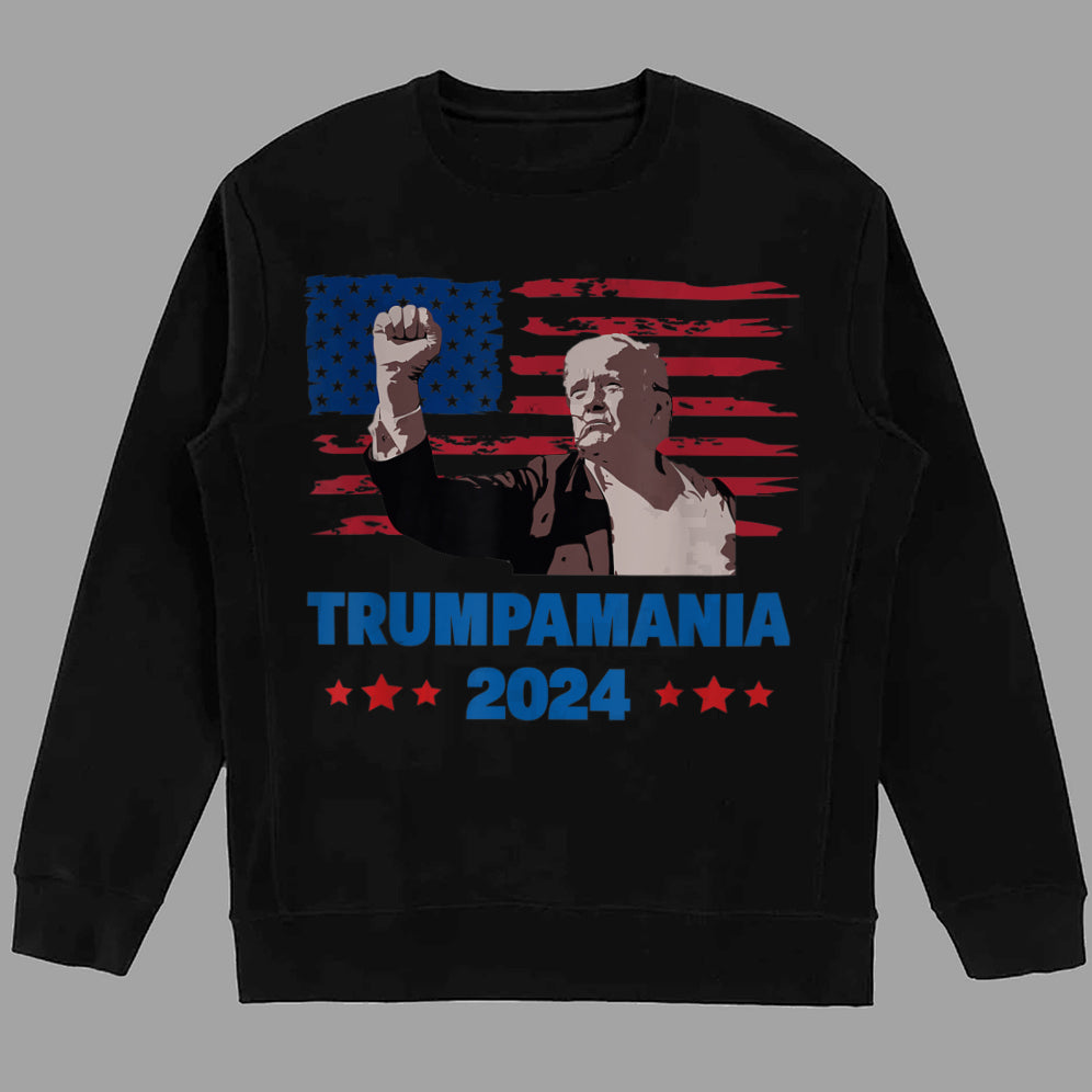 Trumpamania Hulk Hogan Style Shirt, Trump for President 2024 Republican Patriot MAGA Shirt, Election 2024 Trump That's My President Shirt