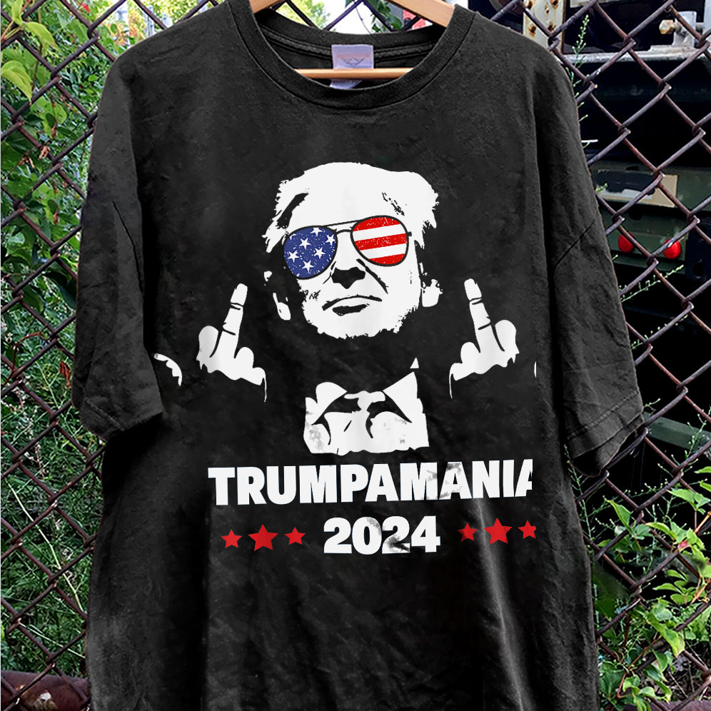 Trumpamania Hulk Hogan Style Shirt, Trump for President 2024 Republican Patriot MAGA Shirt V2, Election 2024 Trump That's My President Shirt