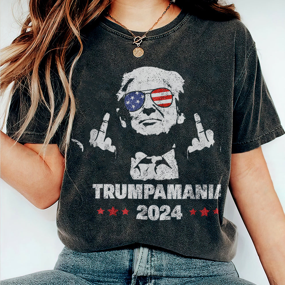 Trumpamania Hulk Hogan Style Shirt, Trump for President 2024 Republican Patriot MAGA Shirt V2, Election 2024 Trump That's My President Shirt