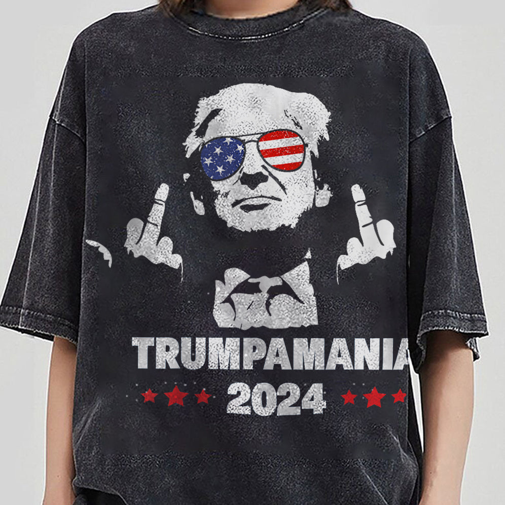 Trumpamania Hulk Hogan Style Shirt, Trump for President 2024 Republican Patriot MAGA Shirt V2, Election 2024 Trump That's My President Shirt