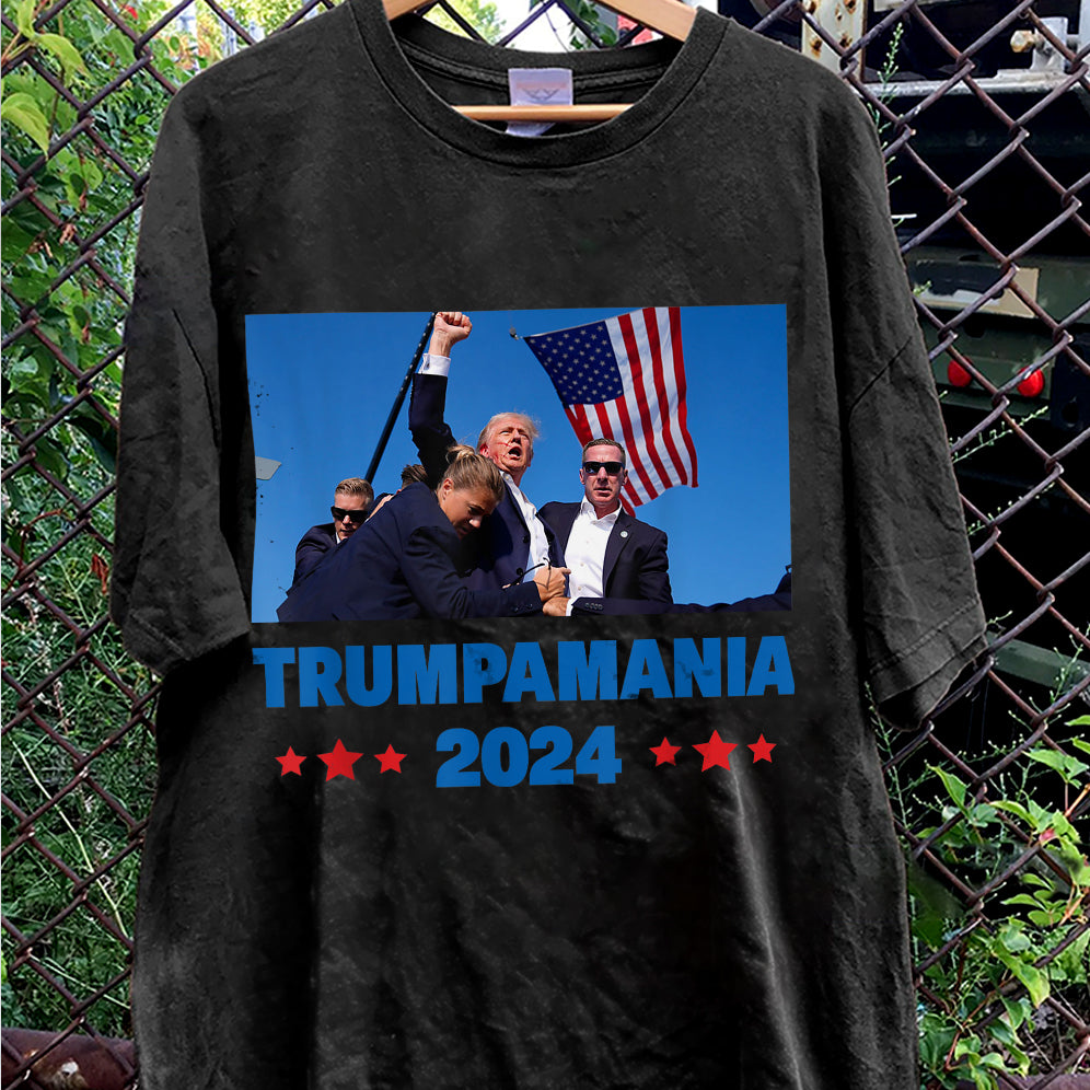 Trumpamania Hulk Hogan Style Shirt, Trump for President 2024 Republican Patriot MAGA Shirt V3, Election 2024 Trump That's My President Shirt