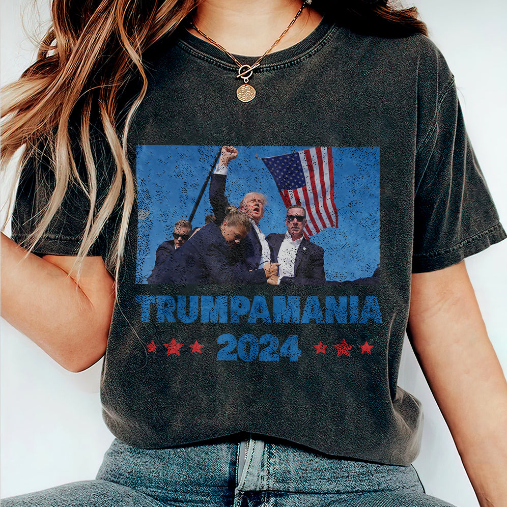 Trumpamania Hulk Hogan Style Shirt, Trump for President 2024 Republican Patriot MAGA Shirt V3, Election 2024 Trump That's My President Shirt