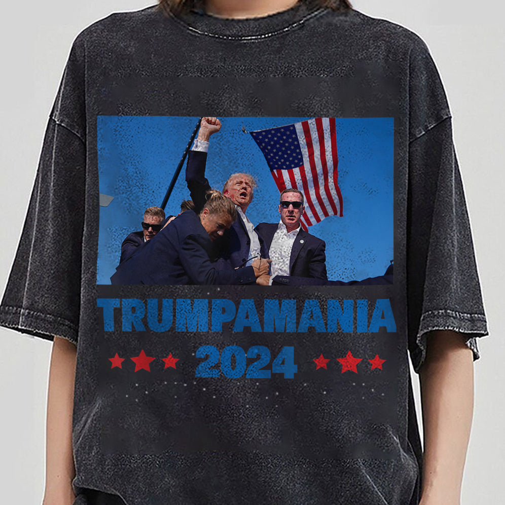 Trumpamania Hulk Hogan Style Shirt, Trump for President 2024 Republican Patriot MAGA Shirt V3, Election 2024 Trump That's My President Shirt