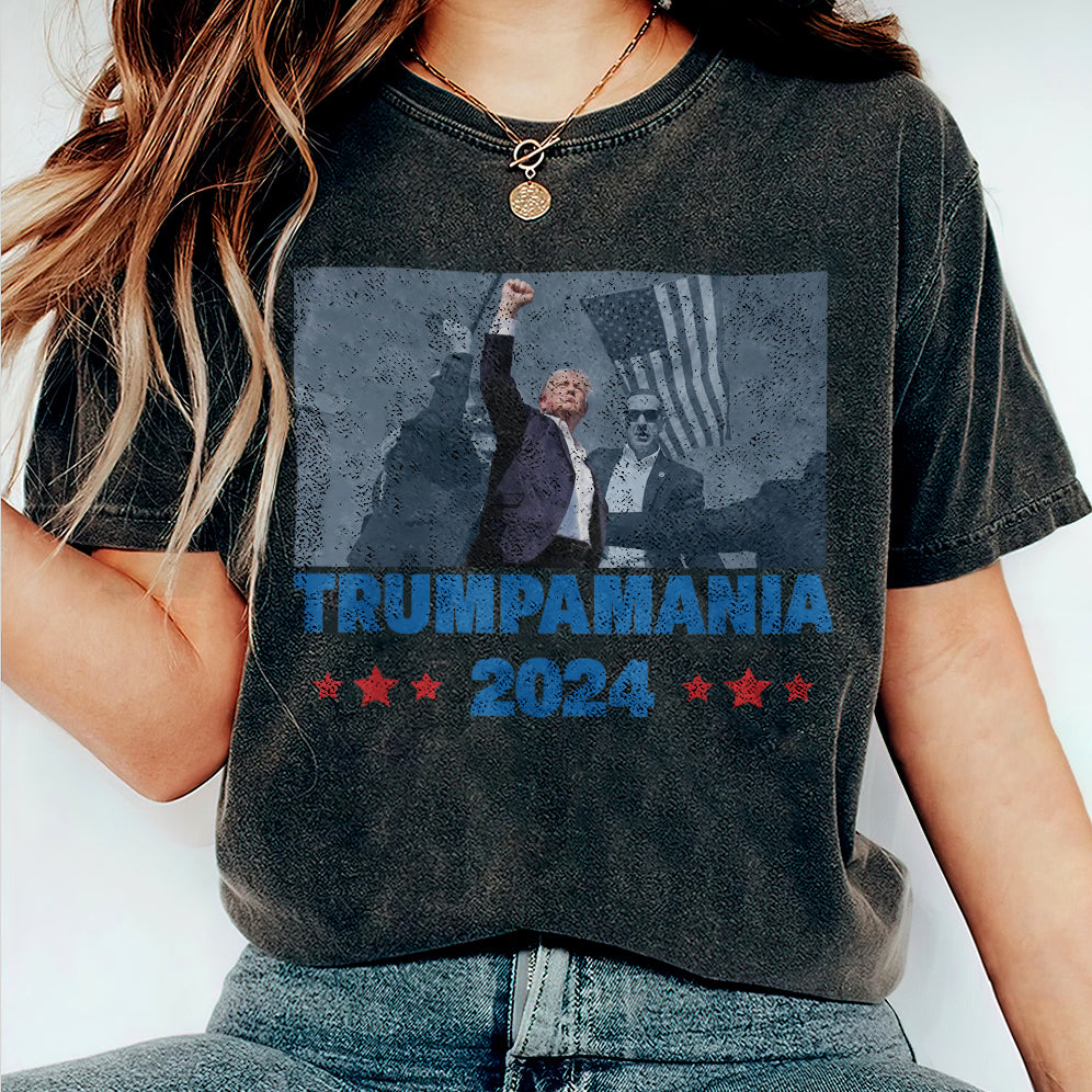 Trumpamania Hulk Hogan Style Shirt, Trump for President 2024 Republican Patriot MAGA Shirt V4, Election 2024 Trump That's My President Shirt