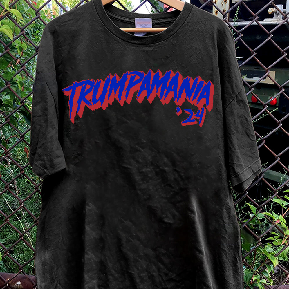 Trumpamania Hulk Hogan Style Shirt, Trump for President 2024 Republican Patriot MAGA Shirt V5, Election 2024 Trump That's My President Shirt