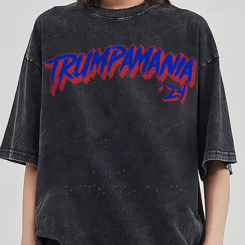 Trumpamania Hulk Hogan Style Shirt, Trump for President 2024 Republican Patriot MAGA Shirt V5, Election 2024 Trump That's My President Shirt