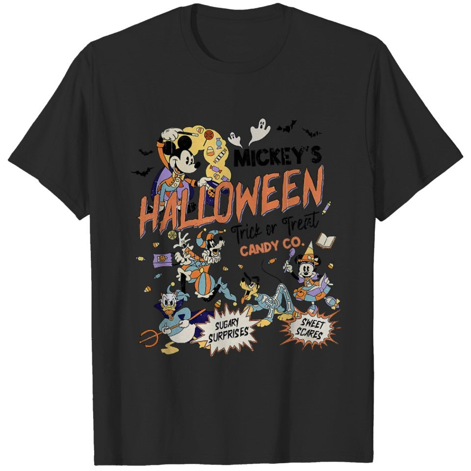 Mickey's Not So Scary Halloween party 2024 shirt, Mickey & friends New outfit 2024 Halloween shirt, Family Group matching costume DH2407 19