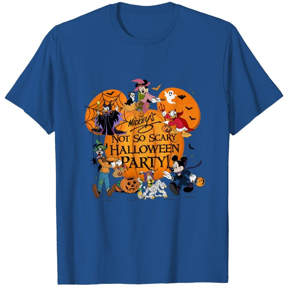 Mickey's Not So Scary Halloween party 2024 shirt, Mickey & friends New outfit 2024 Halloween shirt, Family Group matching costume DH2407 22