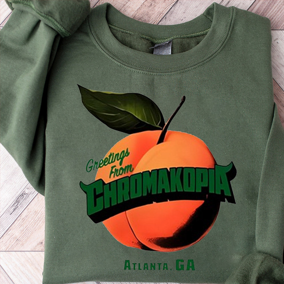 Tyler The Creator Chromakopia Greetings From Chromakopia Atlanta Ga Shirt, Sweatshirt, Hoodie, Hip Hop Concert Apparel, Rapper Merch