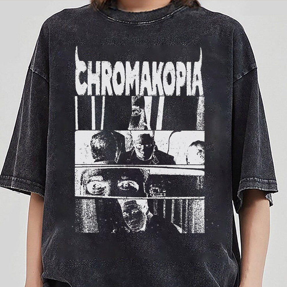 Tyler The Creator Chromakopia T-Shirt, Grunge, DIY Retro Shirt, Unisex Cotton Tee, Graphic Tee, Alternative Music Fan Gift