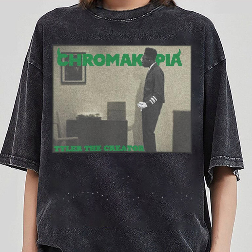 Tyler The Creator, Chromakopia Unisex Tee, Album Cover Shirt, Music Fan Gift, Graphic Tee, Retro Style Top, Indie Music Lover Shirt