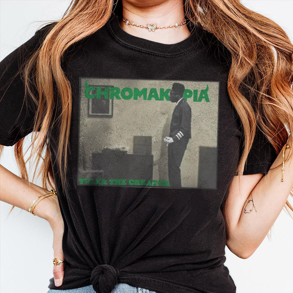 Tyler The Creator, Chromakopia Unisex Tee, Album Cover Shirt, Music Fan Gift, Graphic Tee, Retro Style Top, Indie Music Lover Shirt