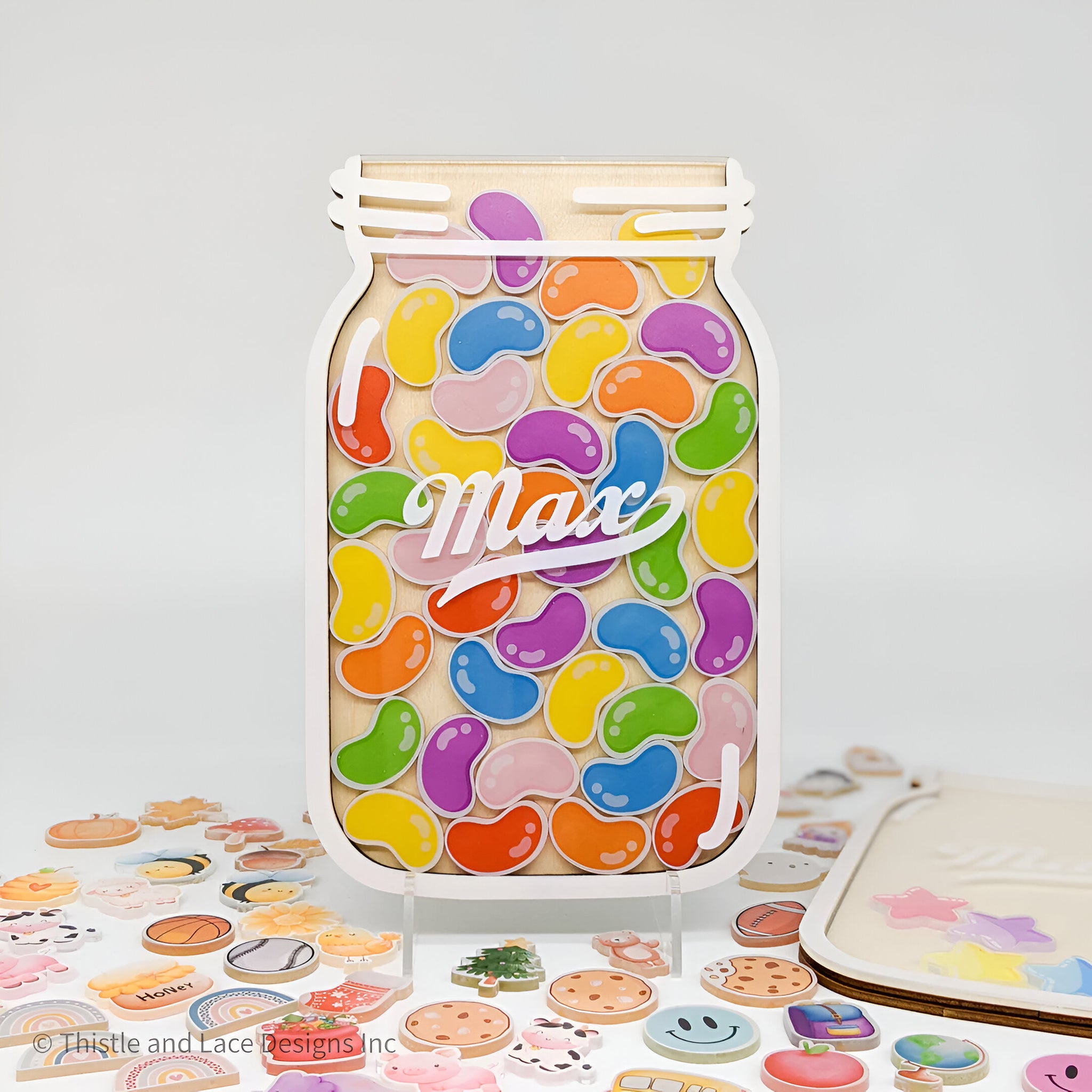 Jelly beans reward jar tokens, personalized reward jar, jelly bean, reward system, reward tokens, reward chart, class reward jar rejar