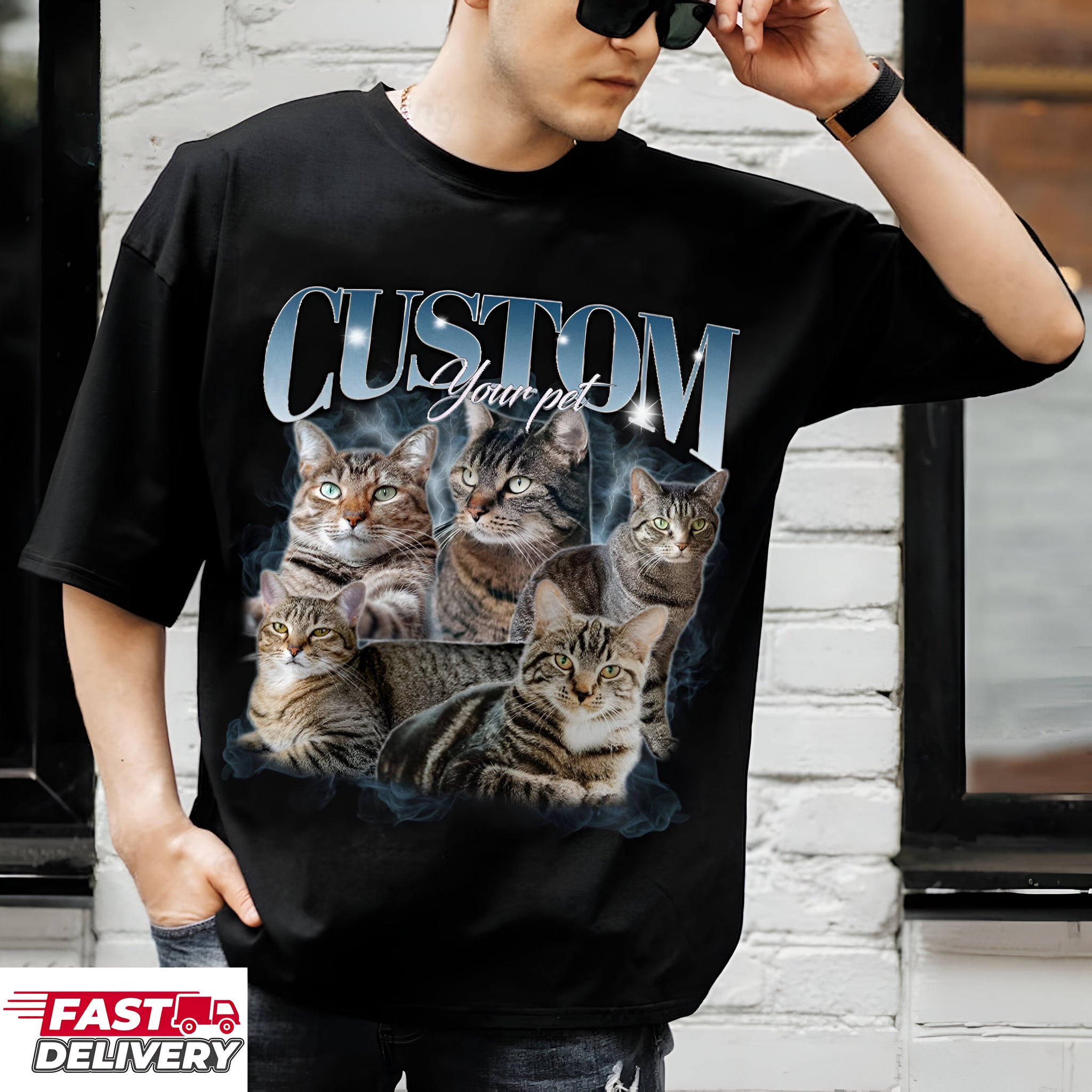 Custom Bootleg Rap Pet Shirt, Custom Pet, Custom Photo , Custom Your Own Bootleg Idea Here, Insert Your Design Cus 1