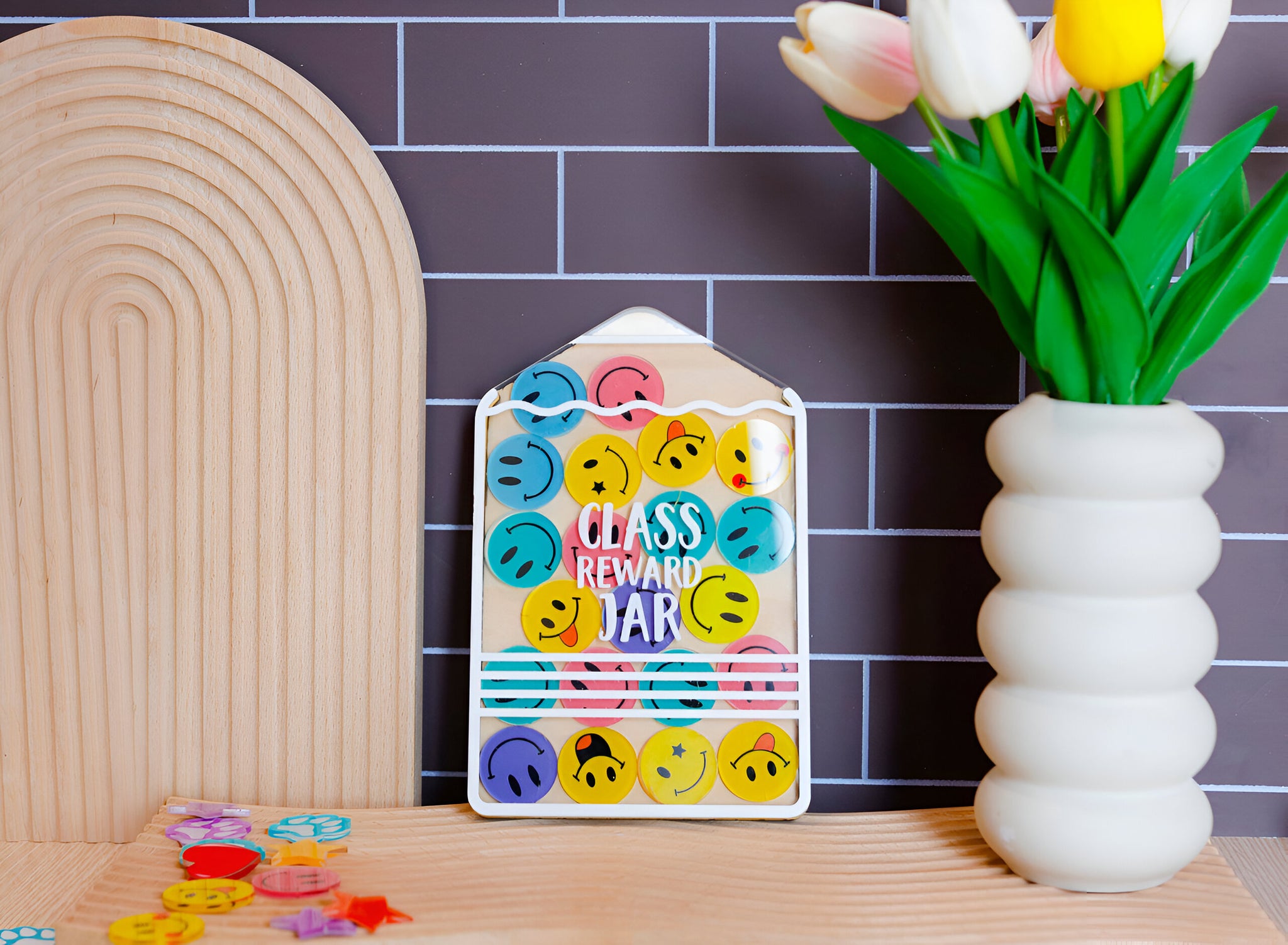 Personalized Stars Reward Jar Magnet Classroom Teacher, Custom Classroom Reward Jar 11 Rejar