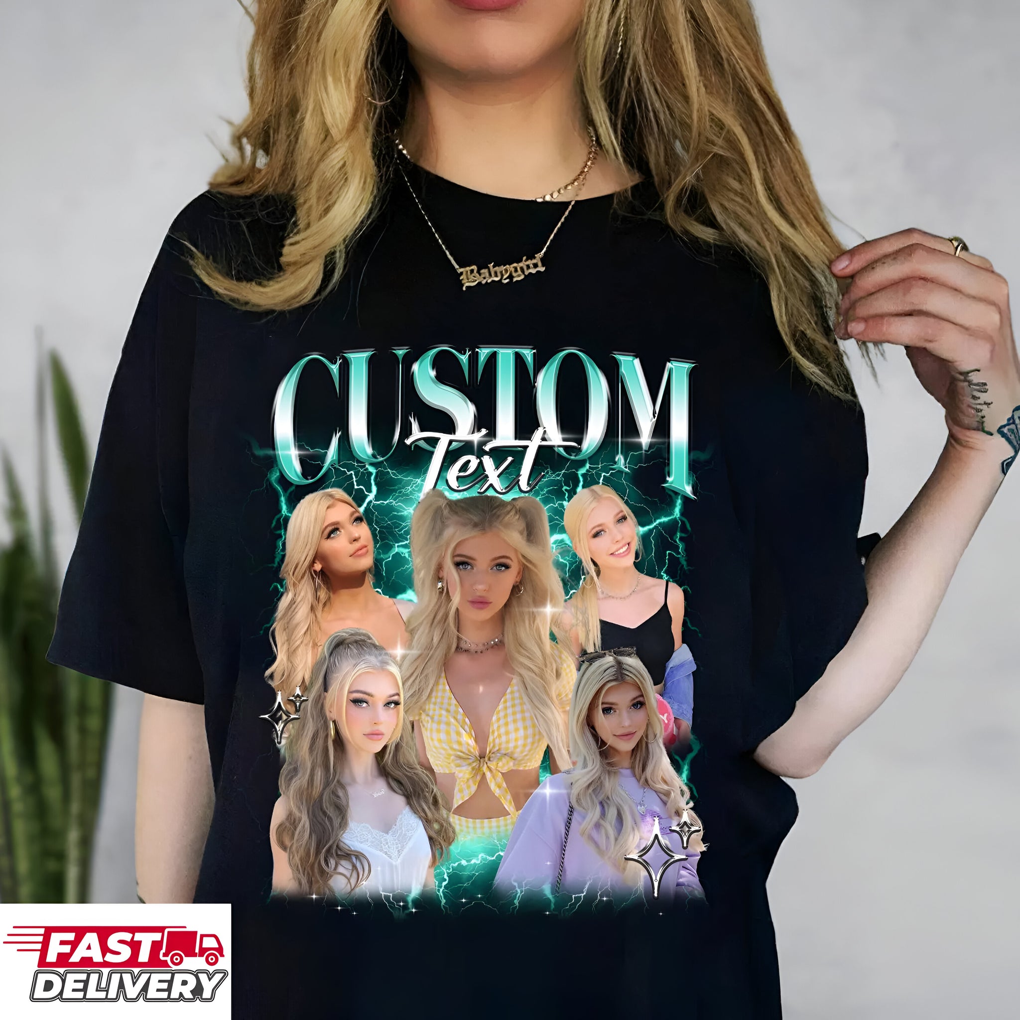 Custom Girlfriend Shirt, Custom Your Own Bootleg Tee, Boyfriend Shirt, Photo Husband, Wife Shirt, Custom Photo Vintage Shirts Cus 1