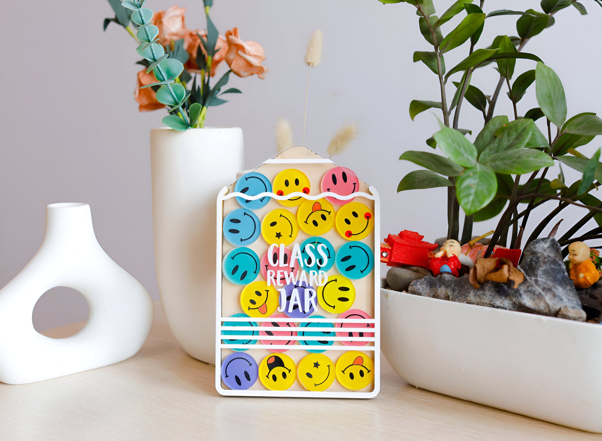 Personalized Stars Reward Jar Magnet Classroom Teacher, Custom Classroom Reward Jar 11 Rejar