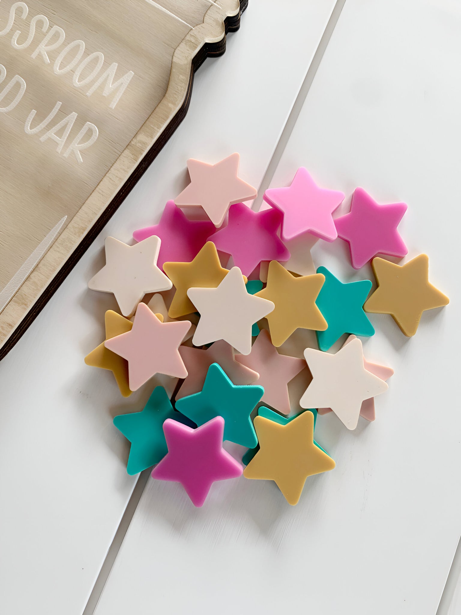 Custom Reward Jar for Classroom, Personalized Heart Reward Jar Pastel Color 13 Rejar