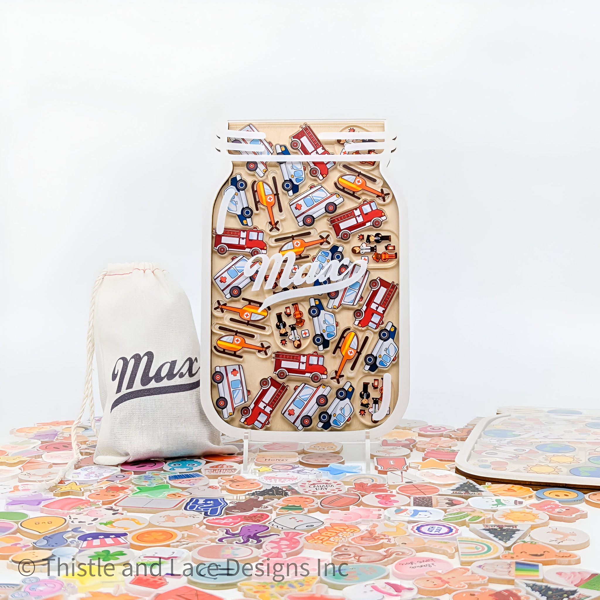 EMERGENCY RESPONDERS REWARD JAR TOKENS, PERSONALIZED REWARD JAR, REWARD SYSTEM, REWARD TOKENS, REWARD CHART, GIFT FOR KIDS, CLASS REWARD JAR REJAR 