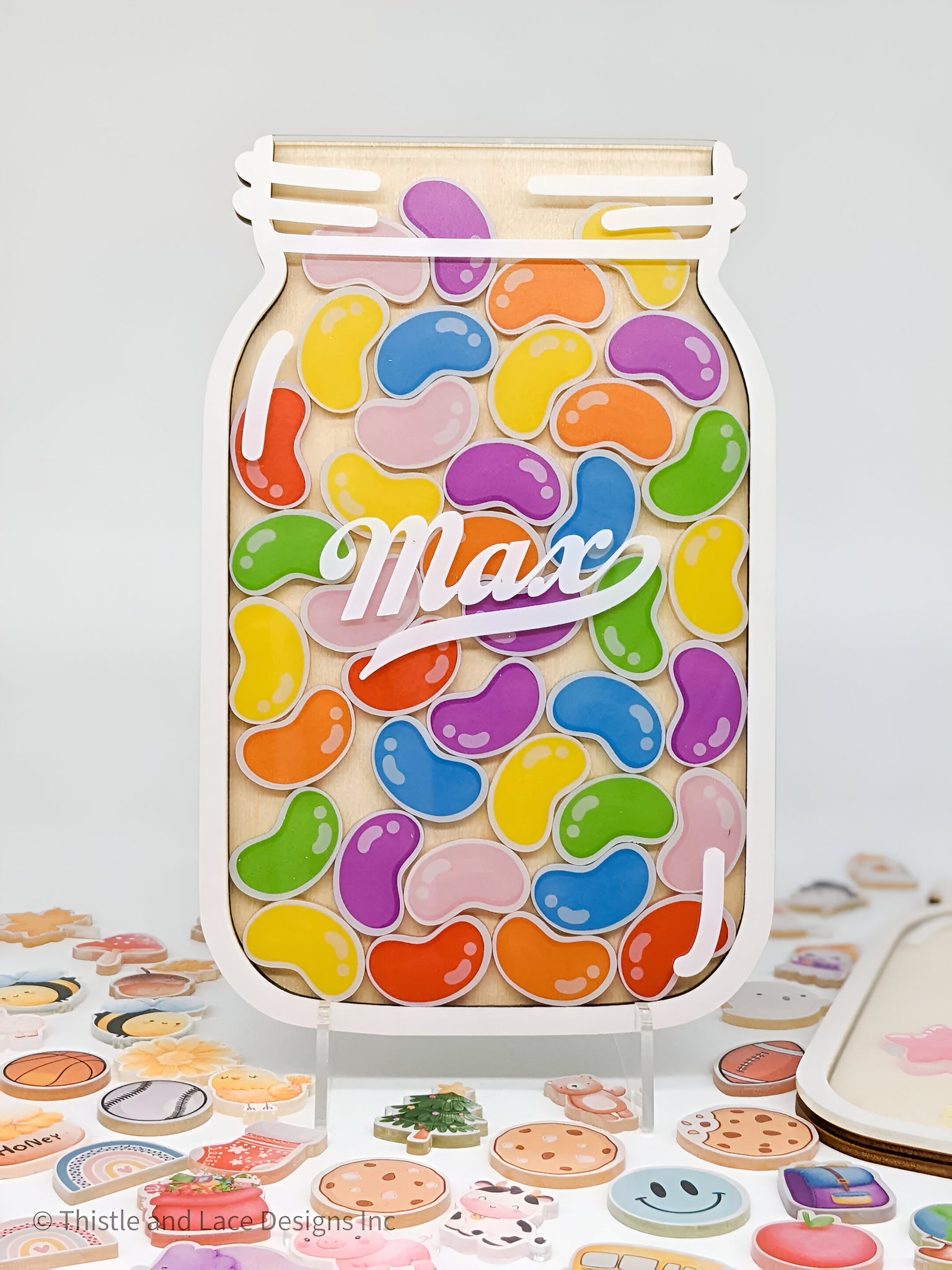 Jelly beans reward jar tokens, personalized reward jar, jelly bean, reward system, reward tokens, reward chart, class reward jar rejar