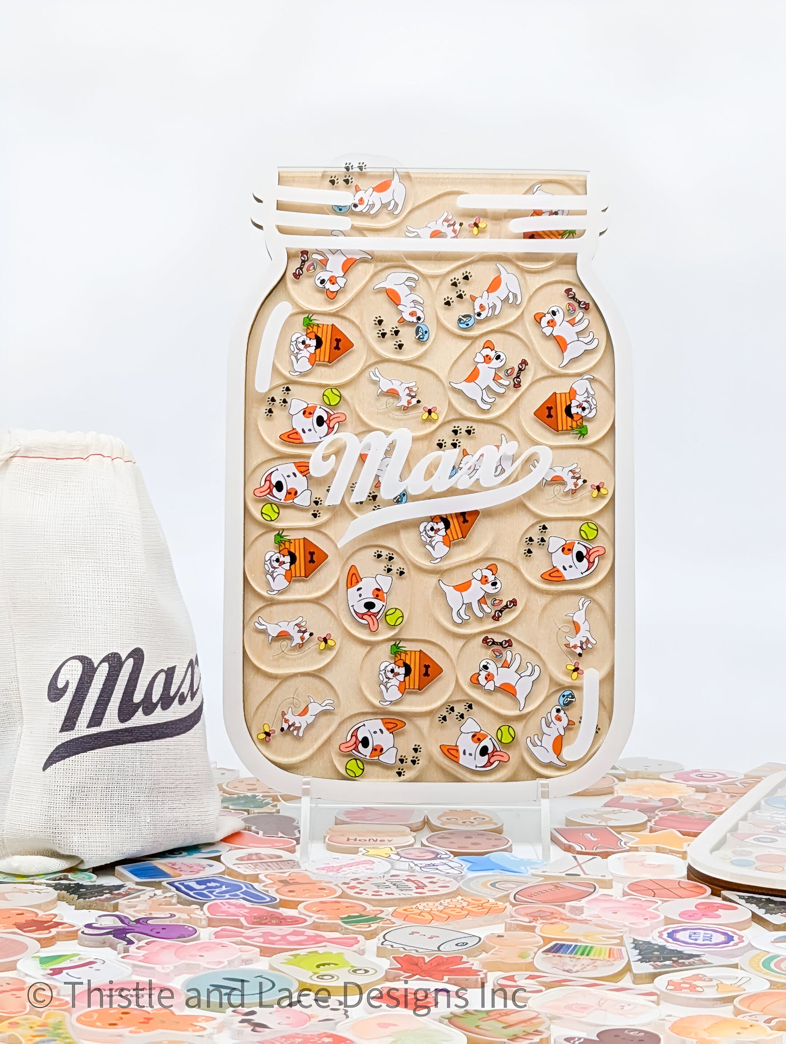 DOG REWARD JAR TOKENS, PERSONALIZED REWARD JAR, REWARD SYSTEM, REWARD TOKENS, REWARD CHART, GIFT FOR KIDS, CLASS REWARD JAR REJAR