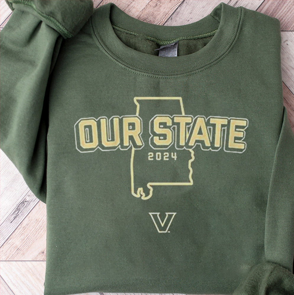 Vanderbilt Commodores Football Our State 2024 Shirts, Sweatshirt, Hoodie And TankTop