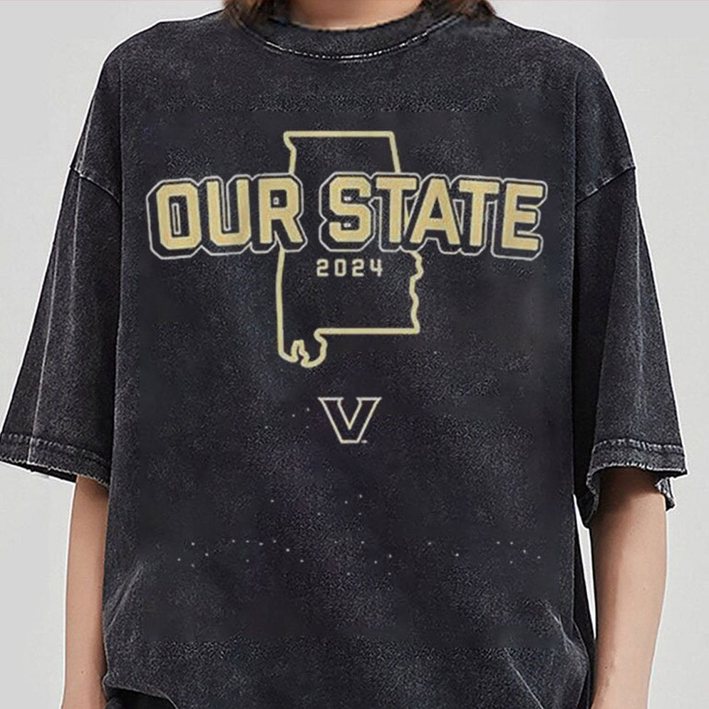 Vanderbilt Commodores Football Our State 2024 Shirts, Sweatshirt, Hoodie And TankTop