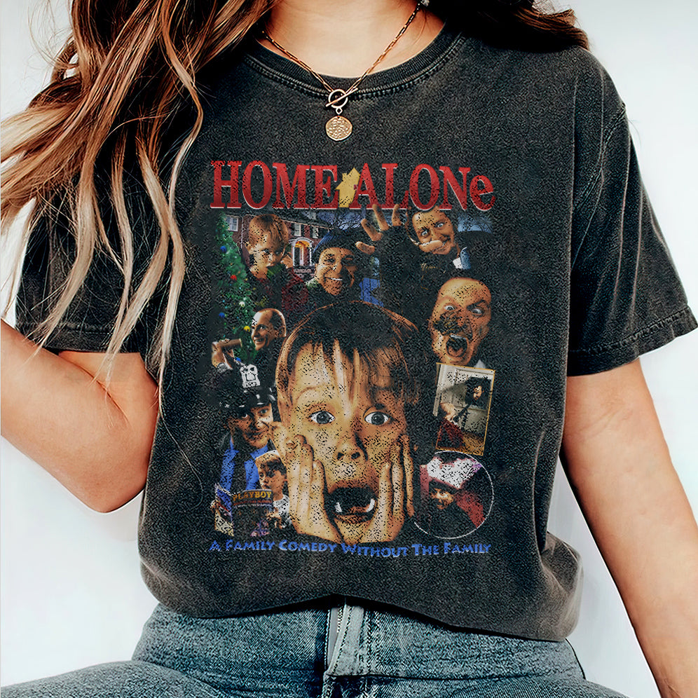 Vintage 90s Graphic Home A.l.o.n.e Shirt - Home A.l.o.n.e T-Shirt - American Professional Wrestler Tee For Man and Woman Unisex T-Shirt VT8AU8