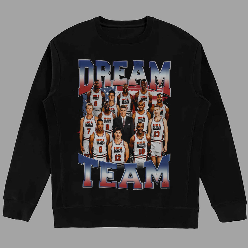 Vintage 90s Graphic Style Dream Team Shirt - Dream Team T-Shirt - American Professional Wrestler Tee For Man and Woman Unisex T-Shirt VT8AU8