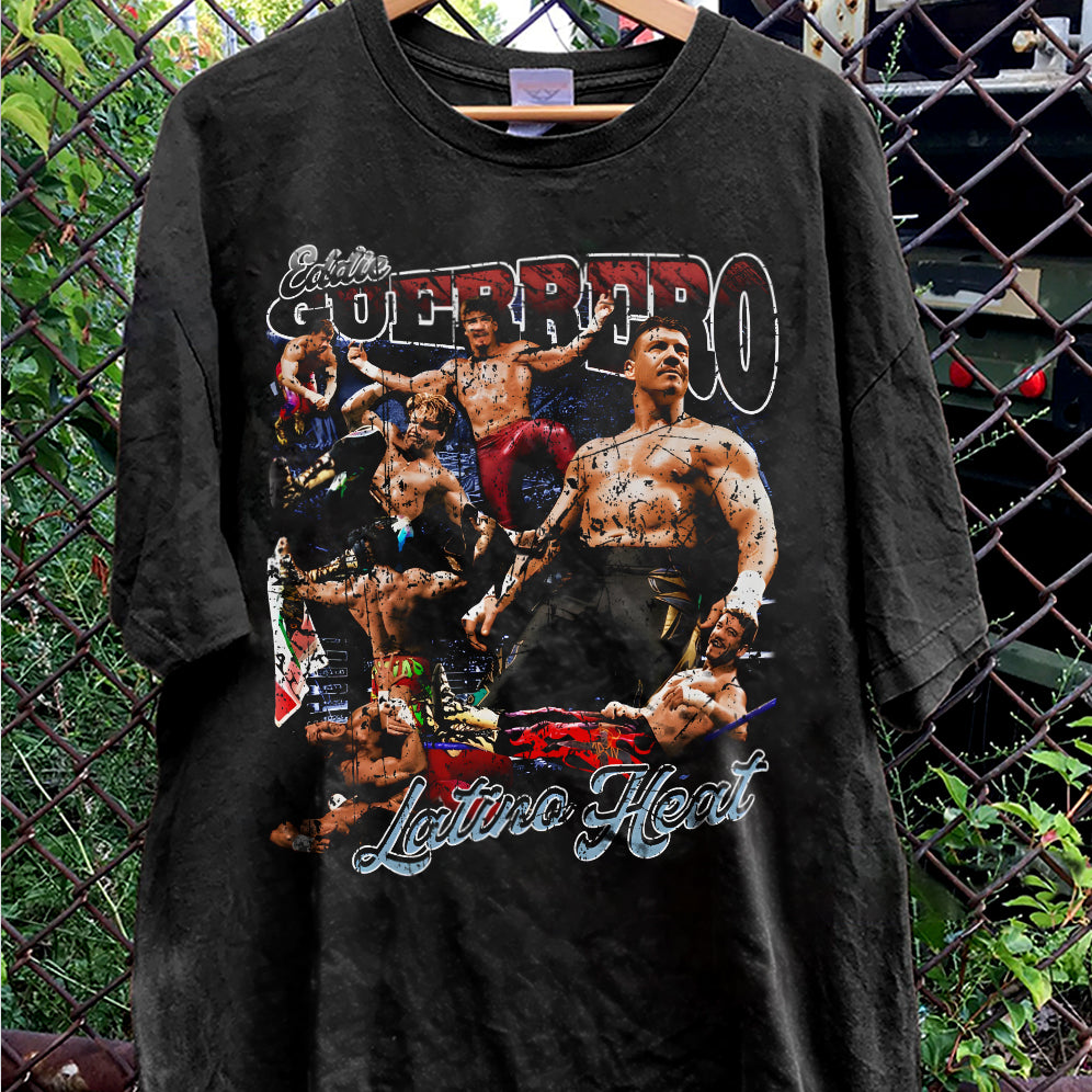 Vintage 90s Graphic Style Eddie Guerrero Shirt - Eddie Guerrero T-Shirt - American Professional Wrestler Tee For Man and Woman Unisex T-Shirt