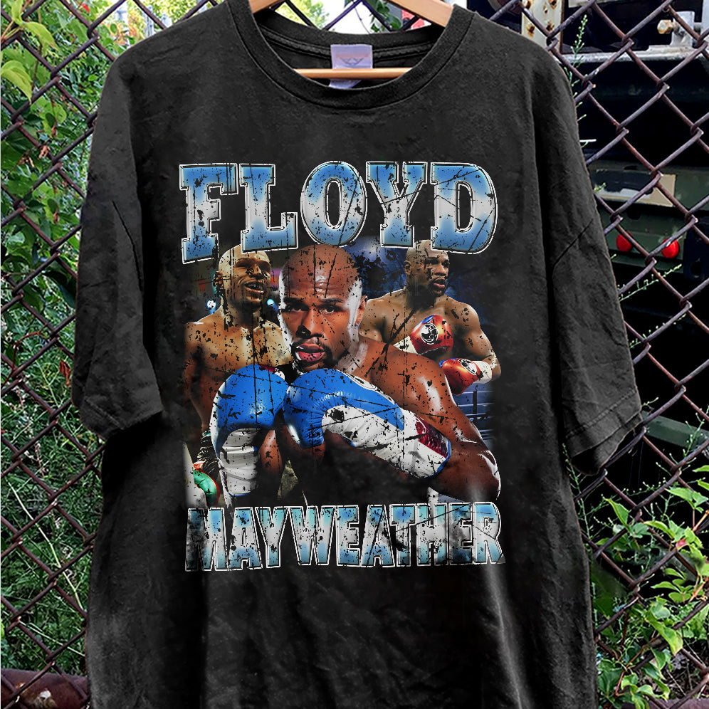 Vintage 90s Graphic Style Floyd Mayweather Shirt - Floyd Mayweather T-Shirt - American Professional Wrestler Tee For Man and Woman Unisex T-Shirt VT8AU8