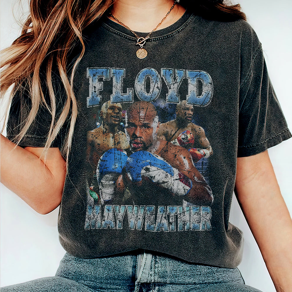 Vintage 90s Graphic Style Floyd Mayweather Shirt - Floyd Mayweather T-Shirt - American Professional Wrestler Tee For Man and Woman Unisex T-Shirt VT8AU8