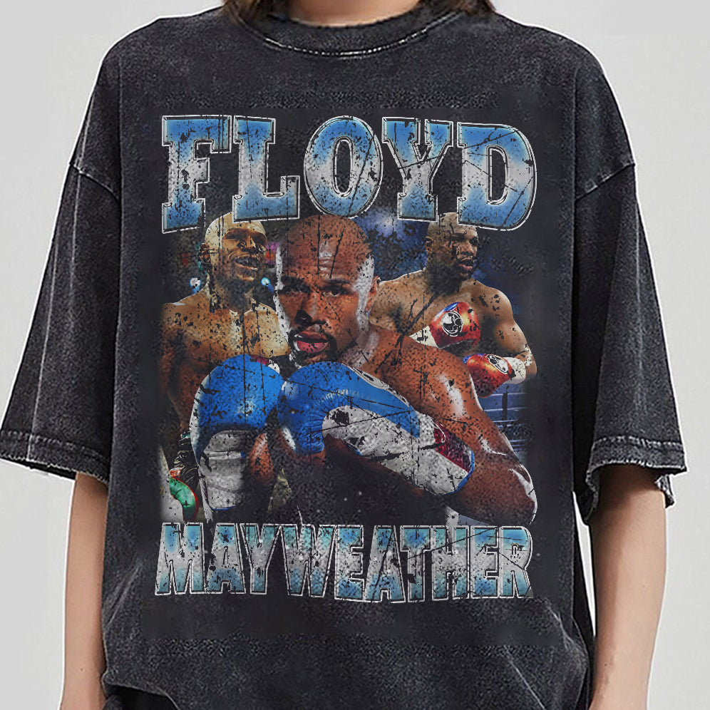 Vintage 90s Graphic Style Floyd Mayweather Shirt - Floyd Mayweather T-Shirt - American Professional Wrestler Tee For Man and Woman Unisex T-Shirt VT8AU8