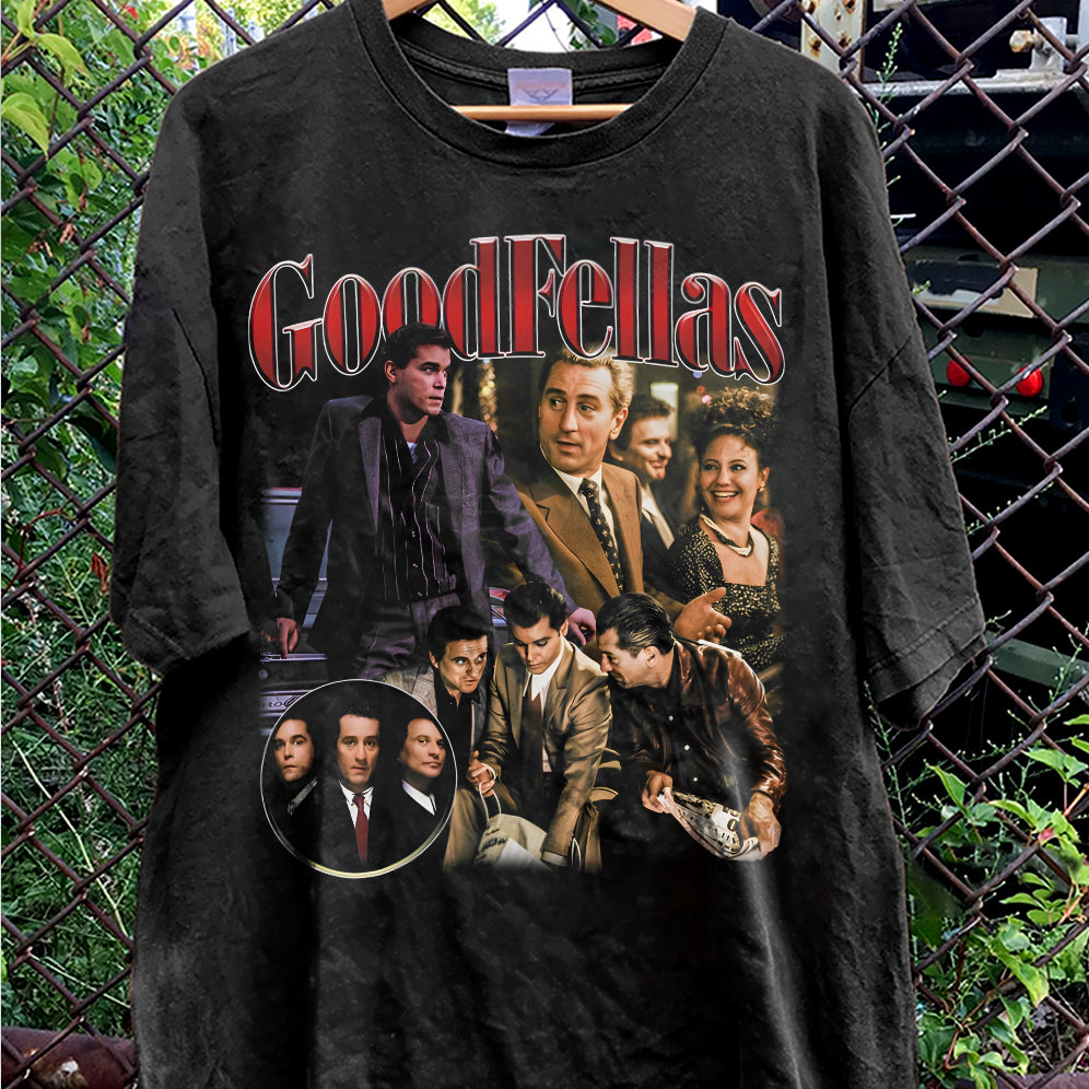 Vintage 90s Graphic Style Goodfellas Shirt - Goodfellas T-Shirt - American Professional Wrestler Tee For Man and Woman Unisex T-Shirt VT8AU8