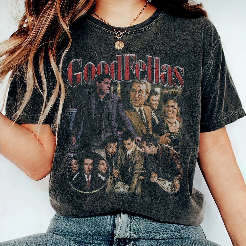 Vintage 90s Graphic Style Goodfellas Shirt - Goodfellas T-Shirt - American Professional Wrestler Tee For Man and Woman Unisex T-Shirt VT8AU8