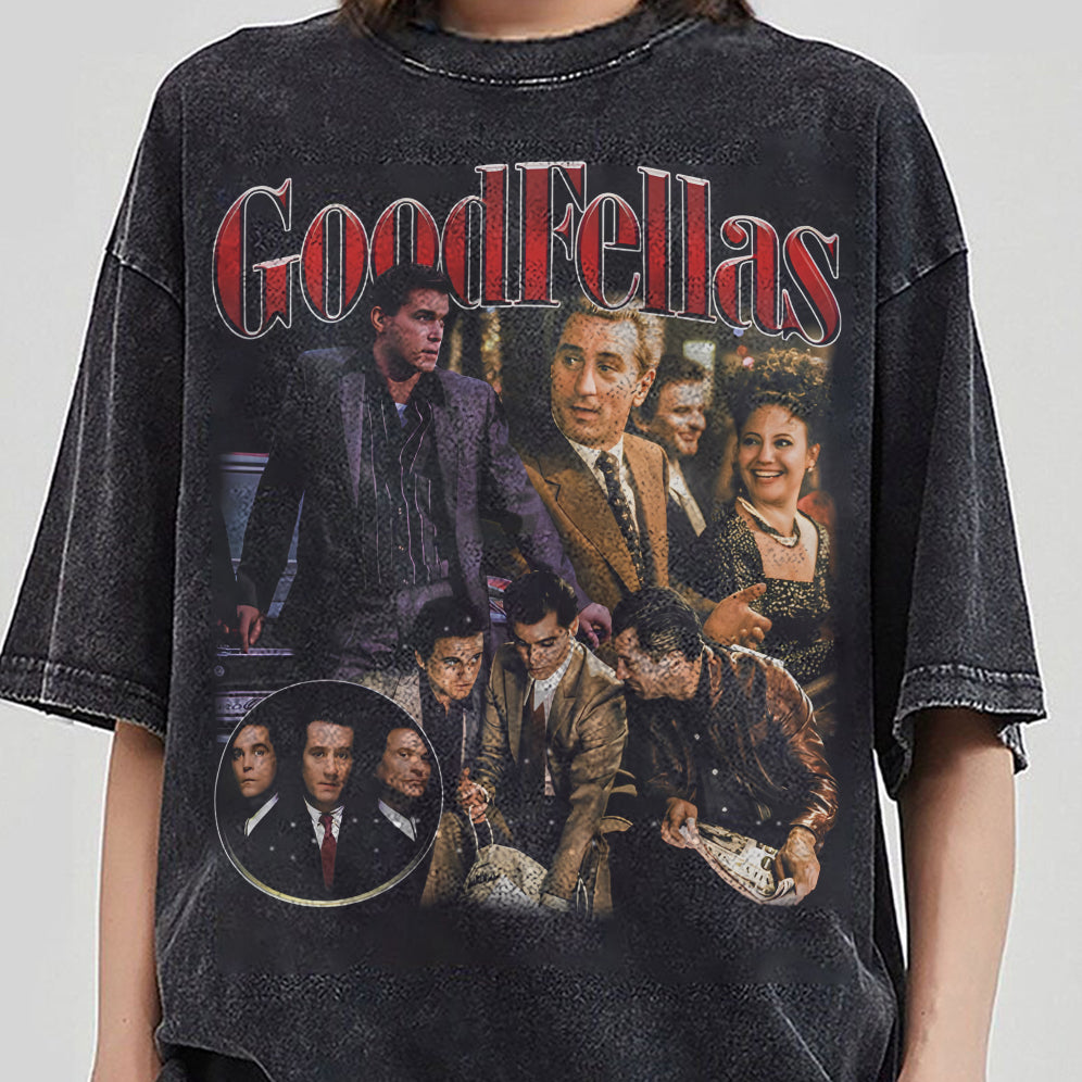 Vintage 90s Graphic Style Goodfellas Shirt - Goodfellas T-Shirt - American Professional Wrestler Tee For Man and Woman Unisex T-Shirt VT8AU8