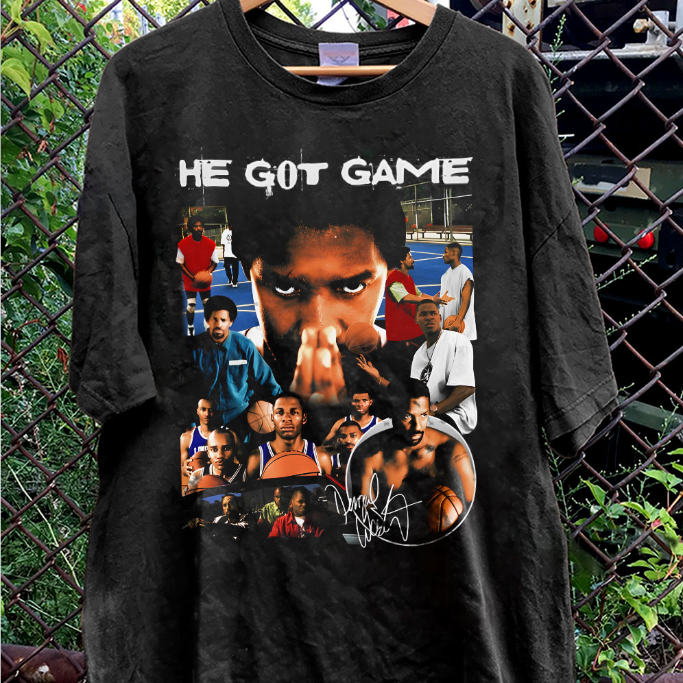 Vintage 90s Graphic Style He Got Game Shirt - He Got Game T-Shirt - American Professional Wrestler Tee For Man and Woman Unisex T-Shirt VT8AU8