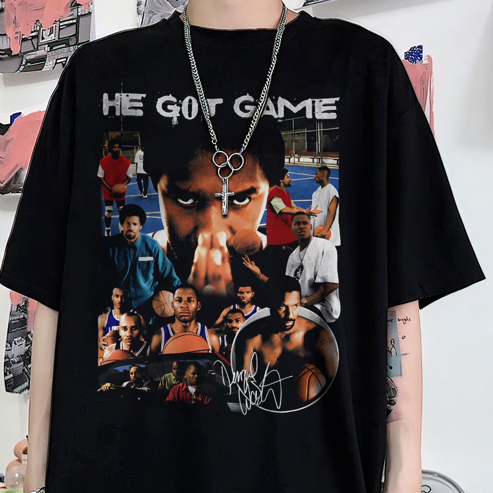 Vintage 90s Graphic Style He Got Game Shirt - He Got Game T-Shirt - American Professional Wrestler Tee For Man and Woman Unisex T-Shirt VT8AU8