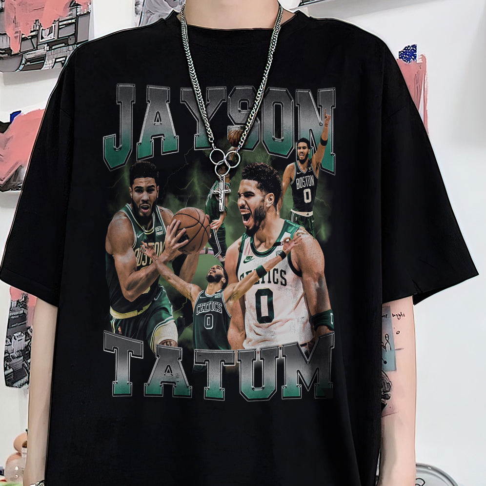 Vintage 90s Graphic Style Jayson Tatum Shirt - Jayson Tatum T-Shirt - American Professional Wrestler Tee For Man and Woman Unisex T-Shirt VT8AU8