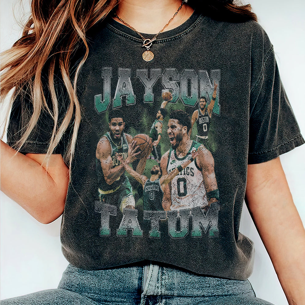 Vintage 90s Graphic Style Jayson Tatum Shirt - Jayson Tatum T-Shirt - American Professional Wrestler Tee For Man and Woman Unisex T-Shirt VT8AU8