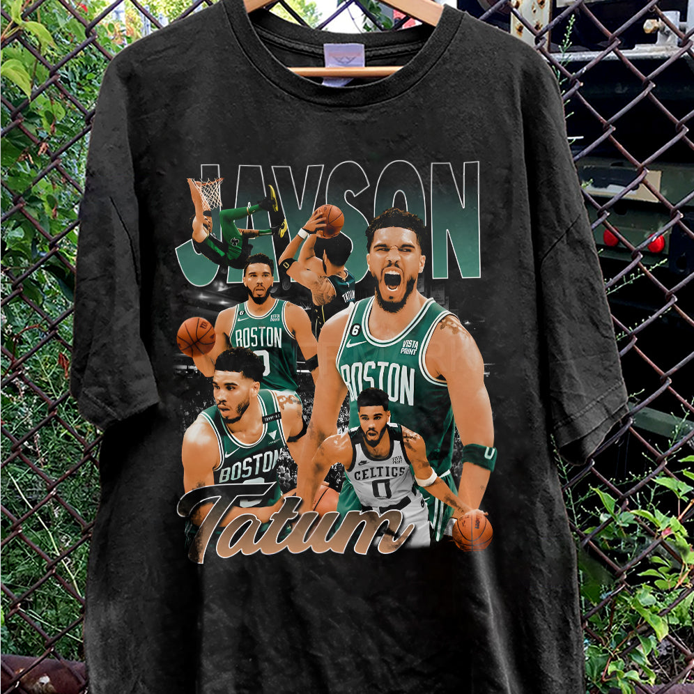 Vintage 90s Graphic Style Jayson Tatum Shirt - Jayson Tatum T-Shirt V2 - American Professional Wrestler Tee For Man and Woman Unisex T-Shirt VT8AU8