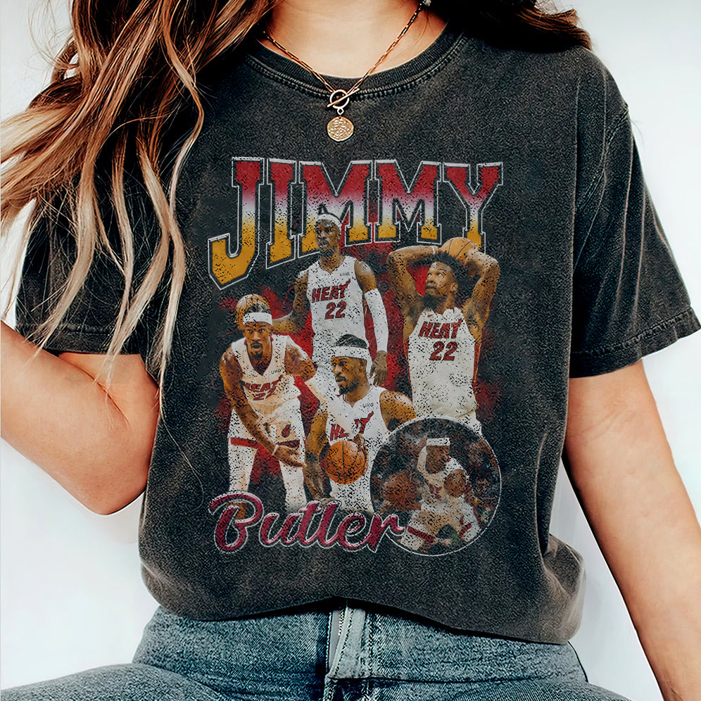 Vintage 90s Graphic Style Jimmy Butler Shirt - Jimmy Butler T-Shirt - American Professional Wrestler Tee For Man and Woman Unisex T-Shirt VT8AU8