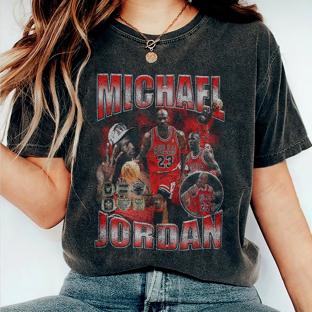 Vintage 90s Graphic Style Jordan Shirt - Jordan T-Shirt V3 - American Professional Wrestler Tee For Man and Woman Unisex T-Shirt VT8AU8