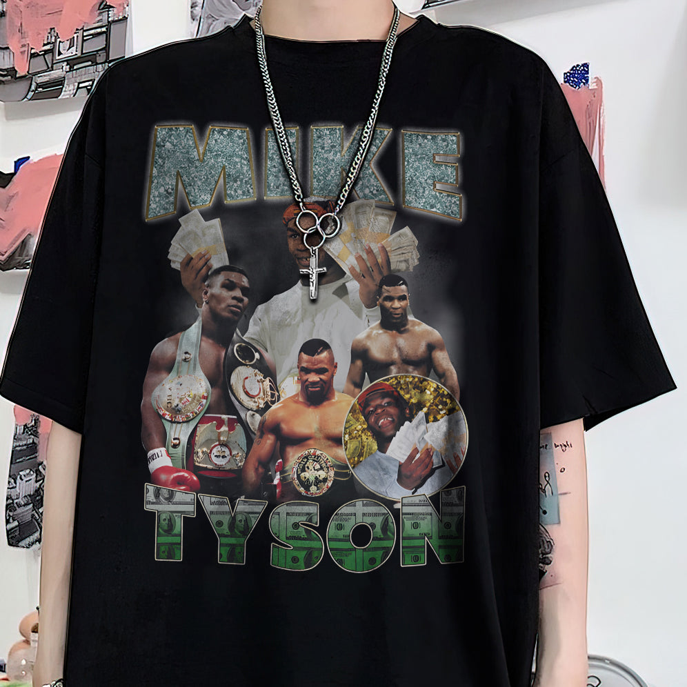 Vintage 90s Graphic Style Mike Tyson Shirt - Mike Tyson T-Shirt V2 - American Professional Wrestler Tee For Man and Woman Unisex T-Shirt VT8AU8